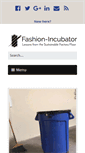 Mobile Screenshot of fashion-incubator.com